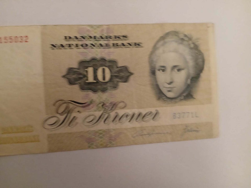 Danmark, sedler, 10 kr