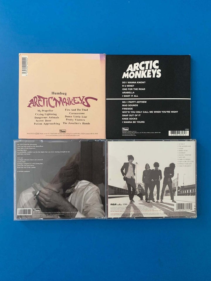 ARCTIC MONKEYS / THE STROKES: 4 CD