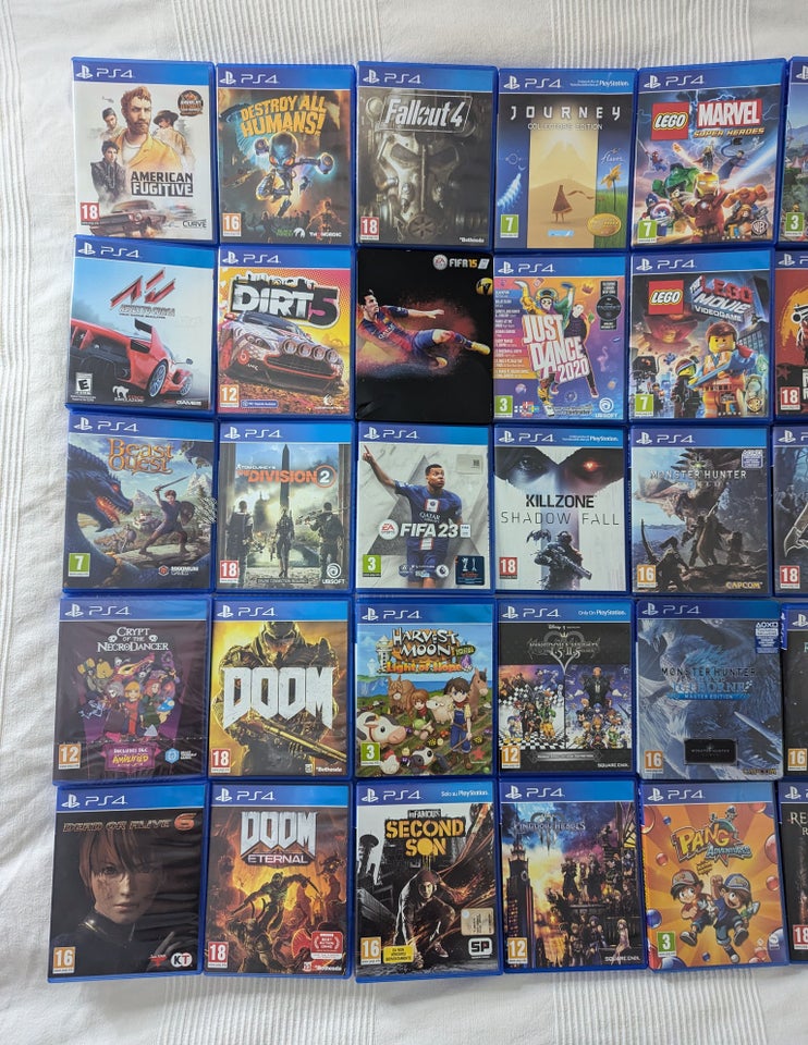 PlayStation 4 Spil fra 60kr, PS4