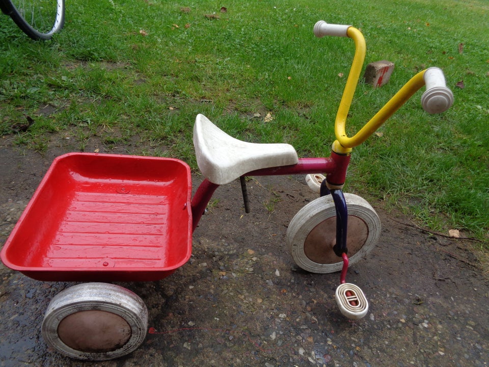 Unisex børnecykel trehjulet