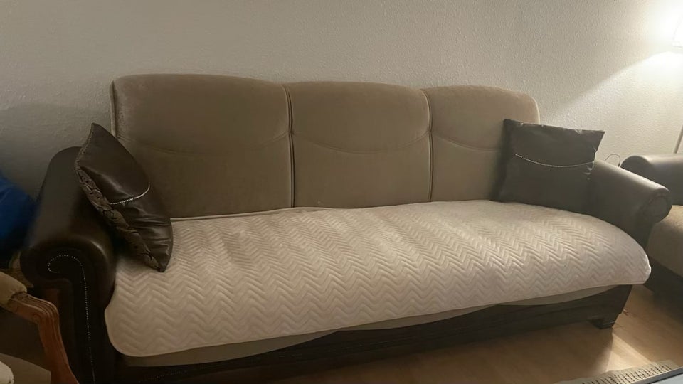 Sovesofa, stof, 3 pers.