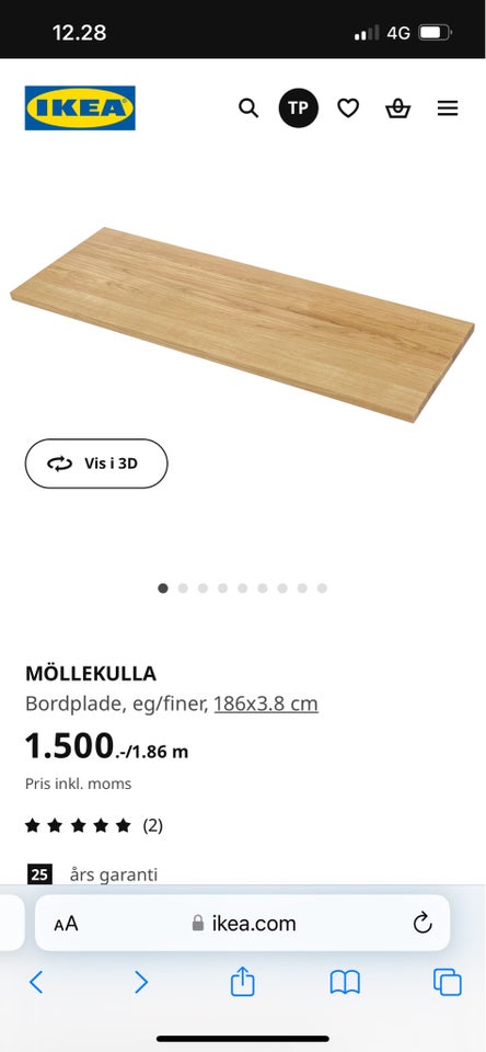 Hylde, Ikea Möllelulla