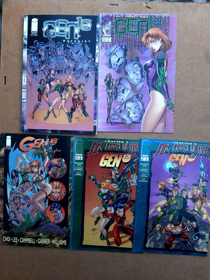 Gen 13, Tegneserie