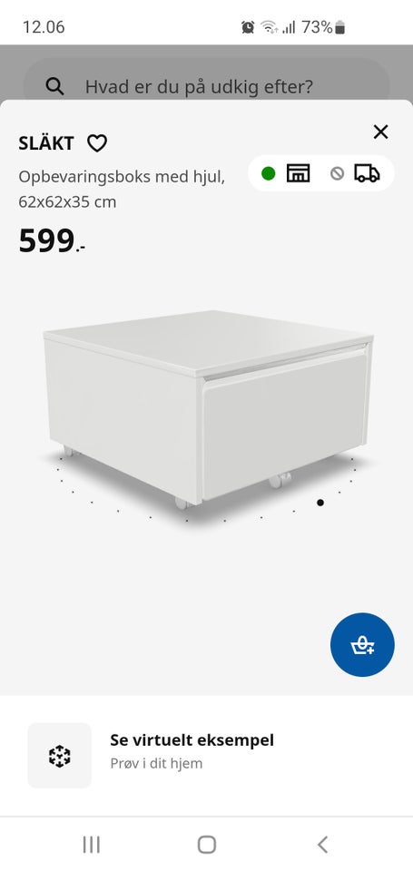 Sengeskuffe, SLÄKT Ikea