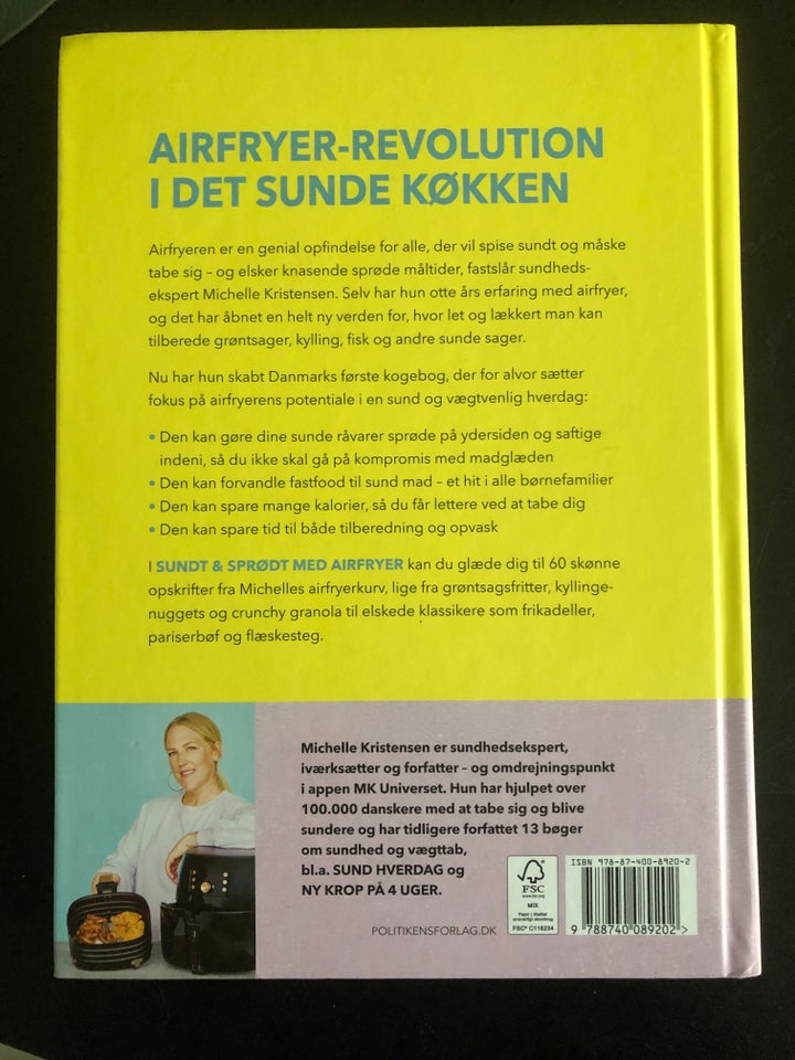 Sundt og sprødt med airfryer,