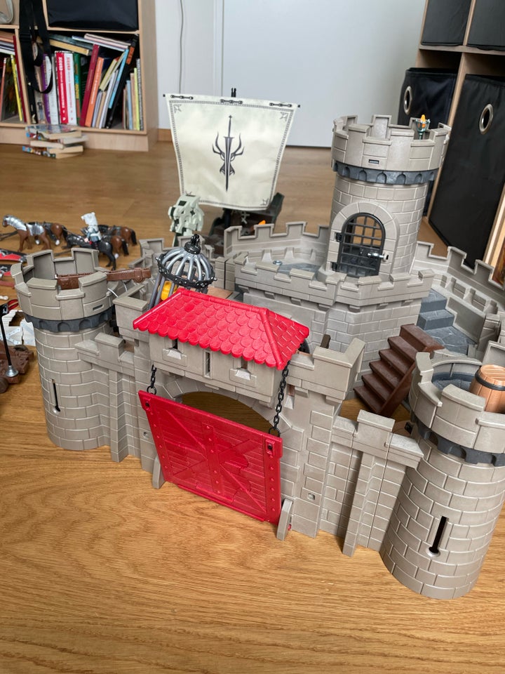 Playmobil Borg vikingeskib samt