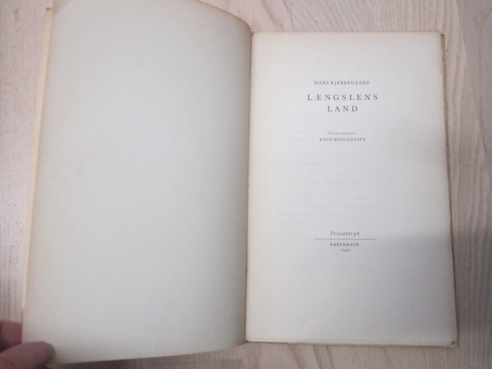 Længslens land , Hans Bjerregaard,