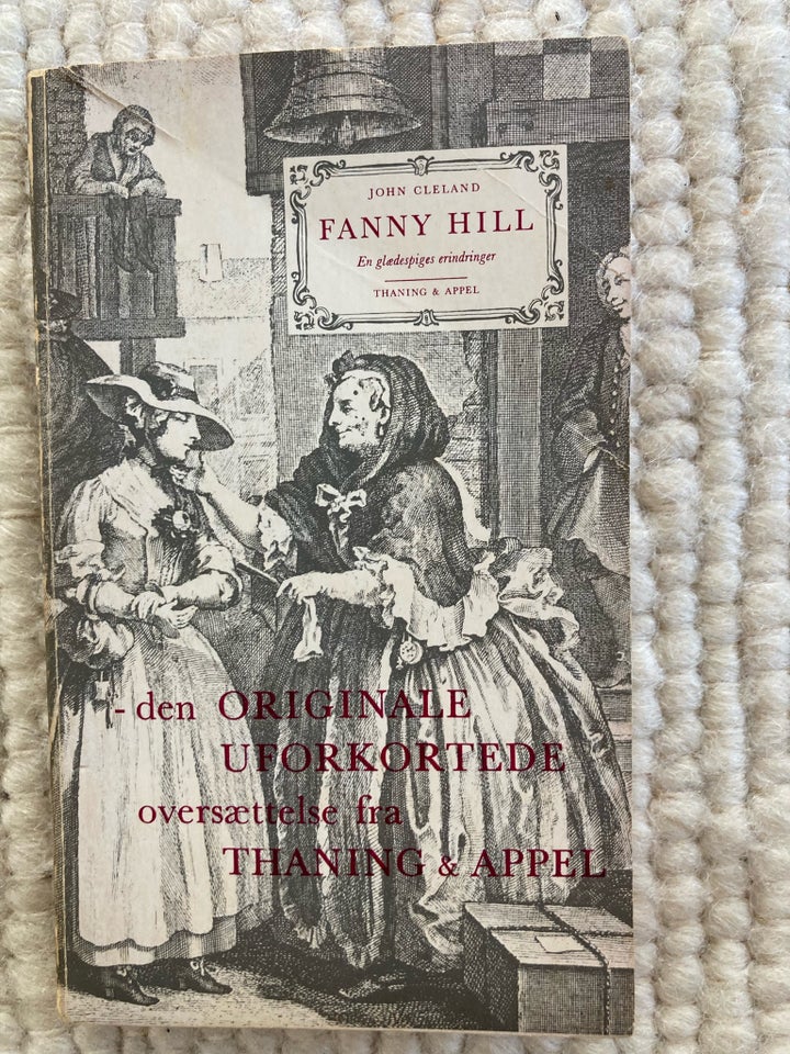 Fanny Hill, John Cleland, genre: