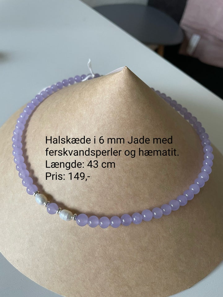 Halskæde, jade, Eget design