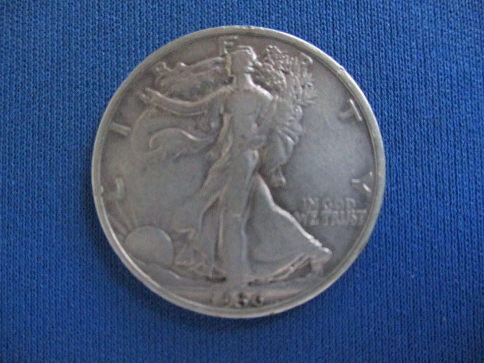 Amerika, mønter, 1/2 dollar