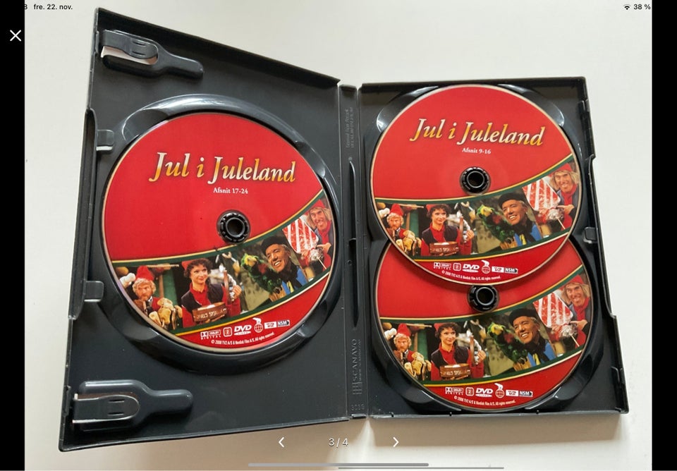 Jul I Juleland, DVD, TV-serier