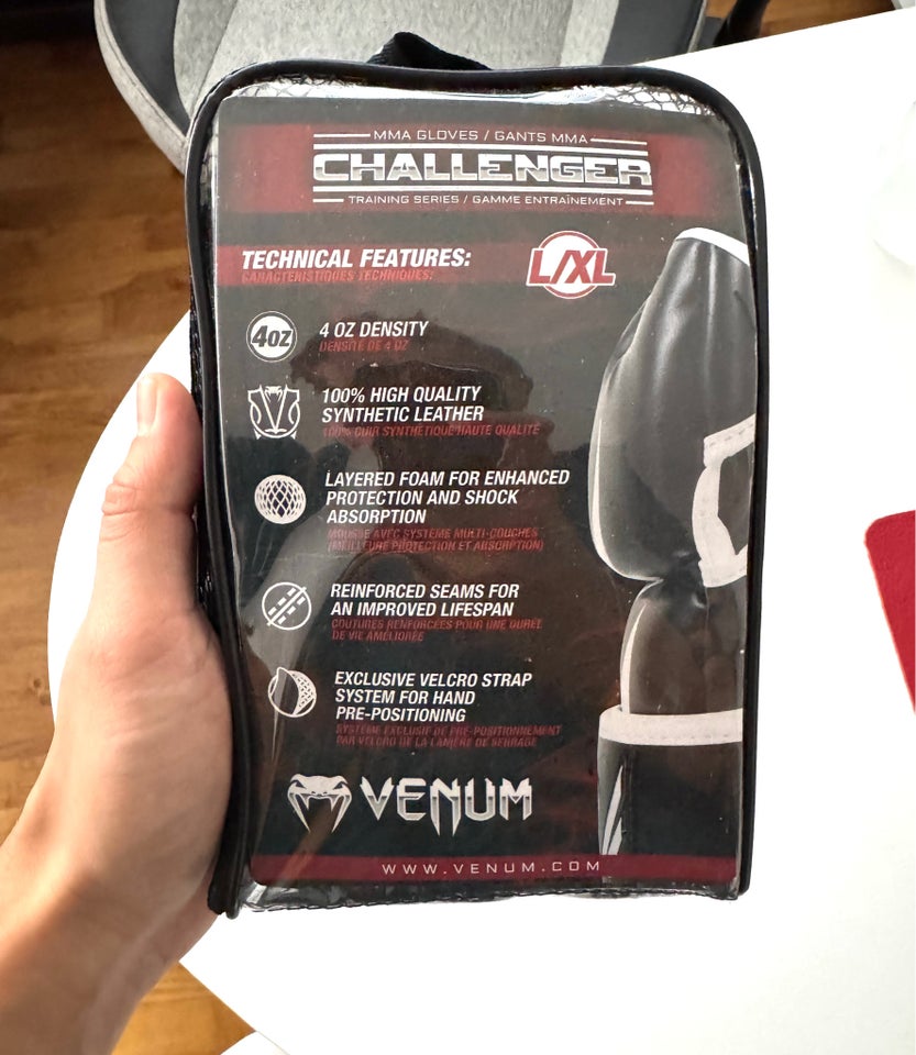 Handsker, Venum Challenger MMA,