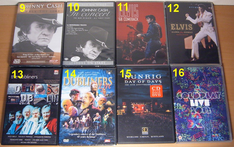 Various: Musik DVD'er - Collection