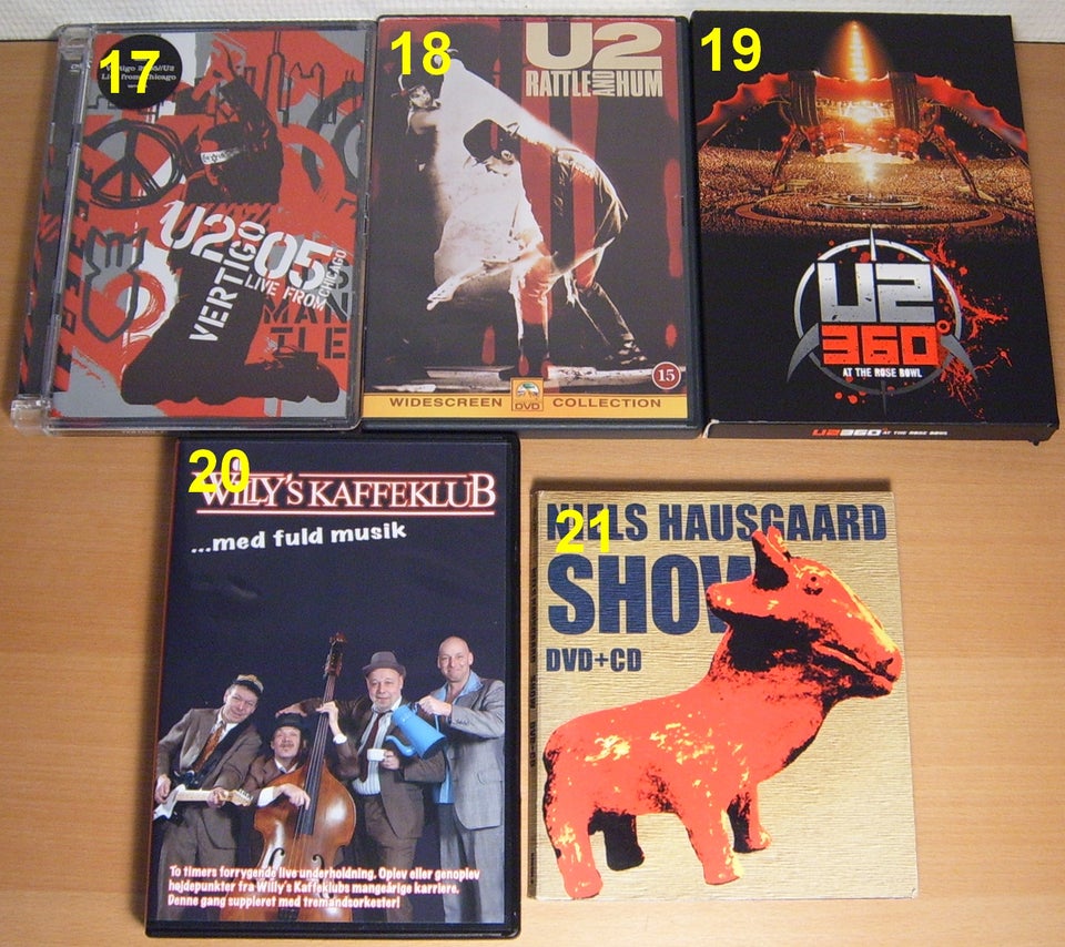 Various: Musik DVD'er - Collection