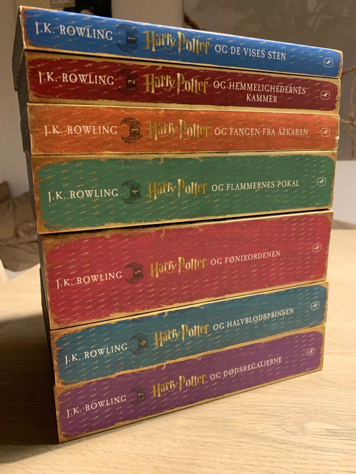 Harry Potter 1-7, J. K. Rowling ,