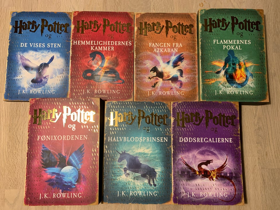 Harry Potter 1-7, J. K. Rowling ,