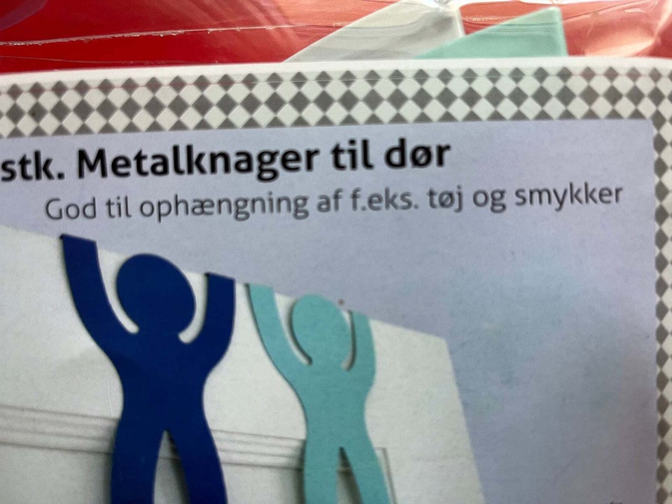 Metalknager til dør