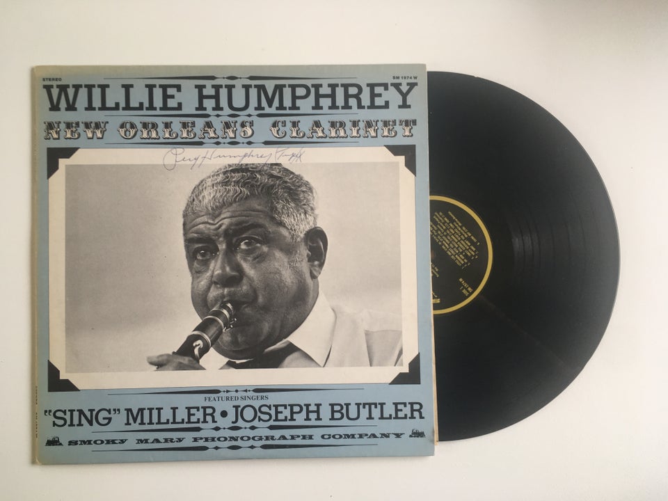 LP, Willie humphrey, new orleans