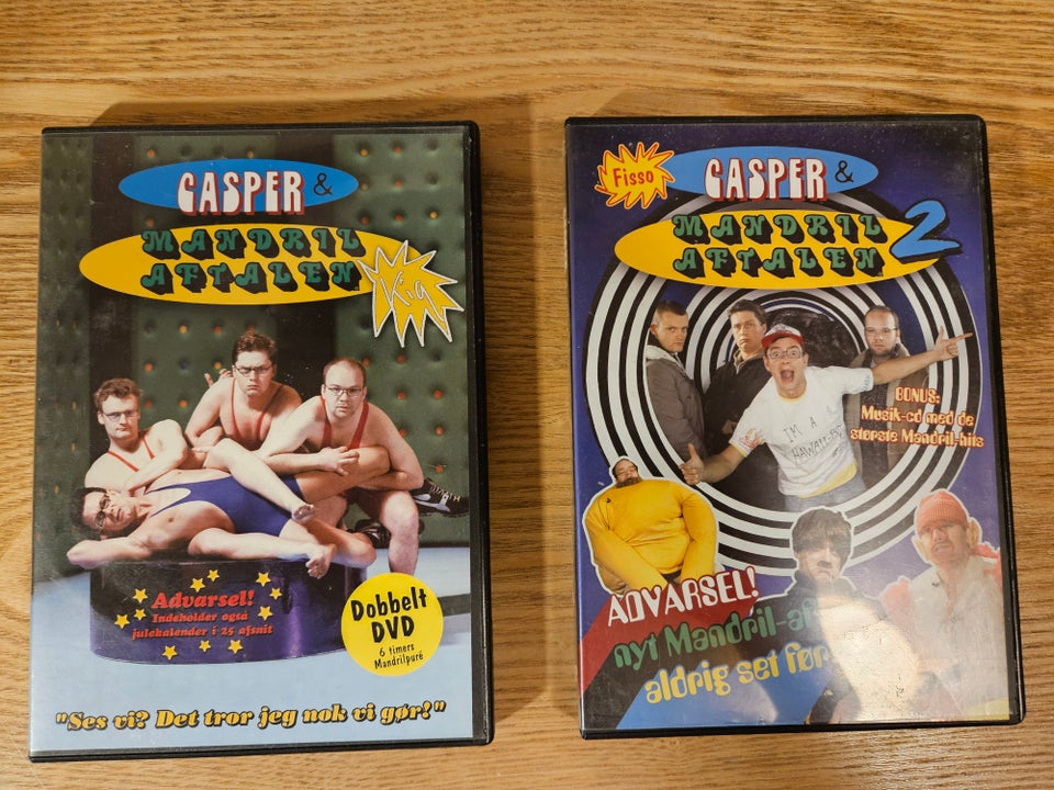 Casper  Mandrilaftalen, DVD,