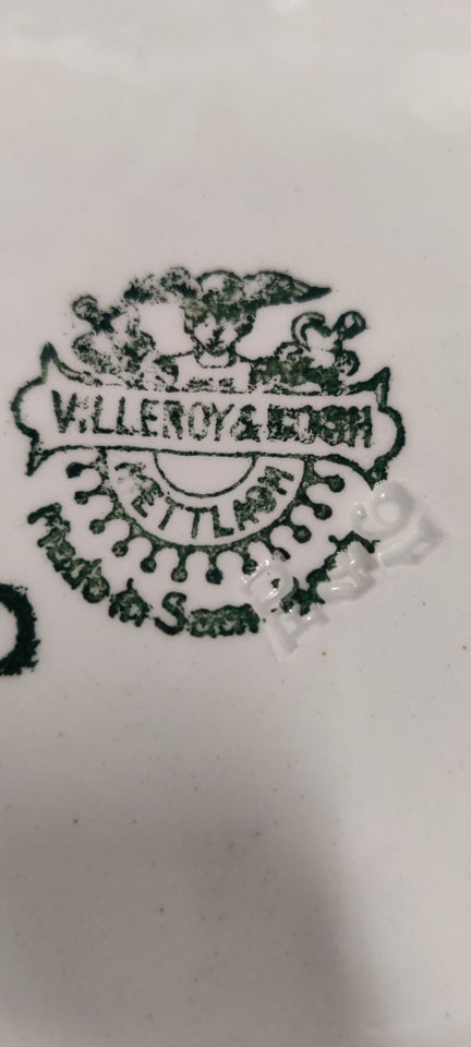 Porcelæn, Tallerkener, VILLEROY 