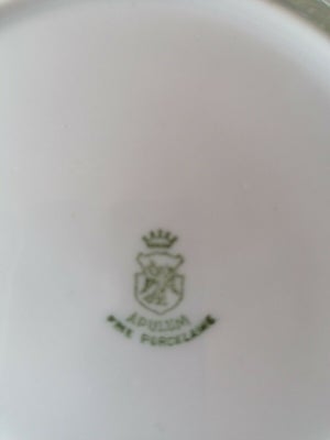 Porcelæn 4 dybe tallerkener