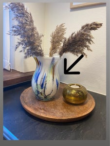 Vase Glasvase Ukendt