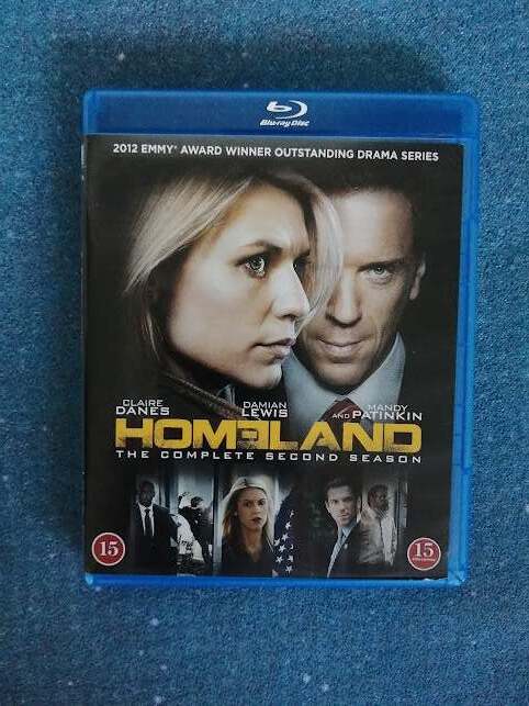 Homeland Sæson 2 Blu-ray