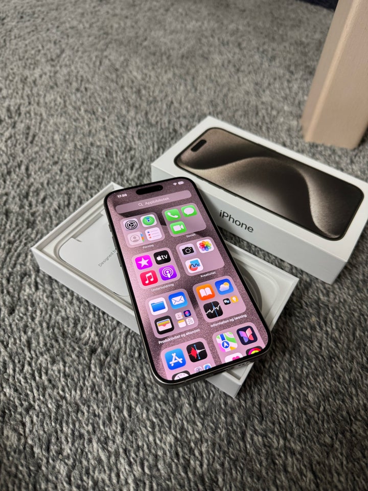 iPhone 15 Pro, 128 GB, Perfekt