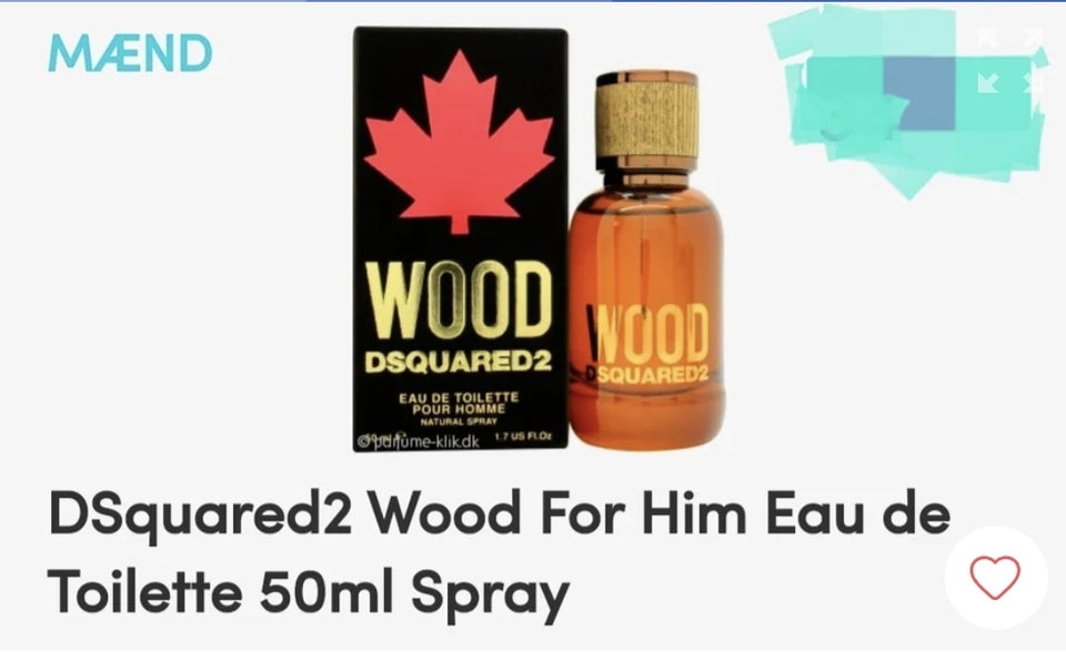 Eau de Toilette, DSquared2 Wood