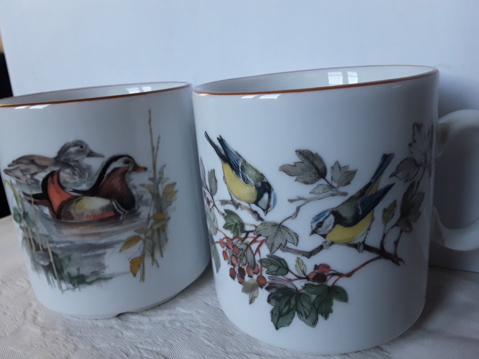 Porcelæn Års krus 1990 og 1994