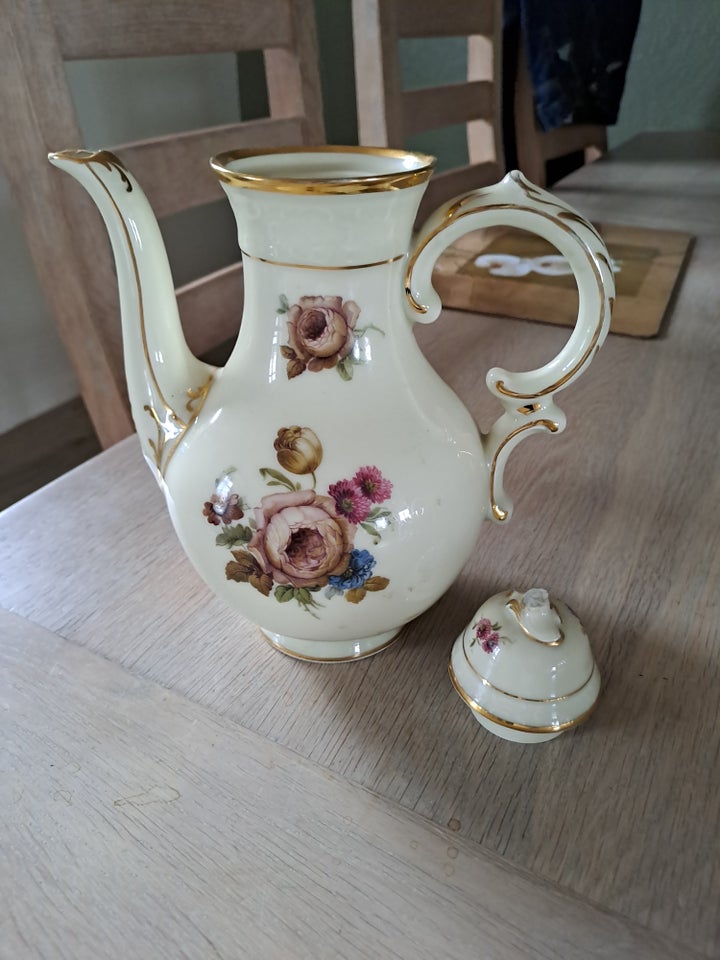 Porcelæn Kaffekande Rosenborg