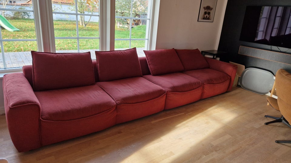 Sofa, bomuld, 4 pers.