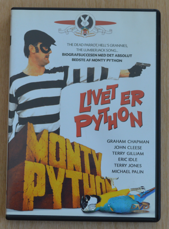 Livet er Python, DVD, komedie