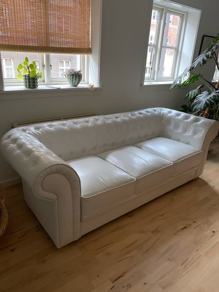 Sofa læder 3 pers