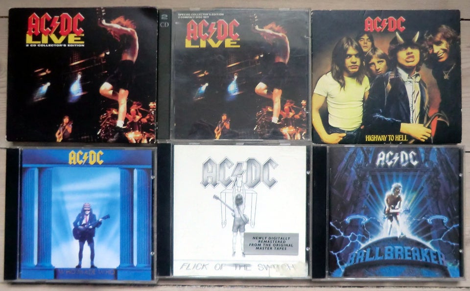 AC/DC: AC/DC CD-SAMLING, metal