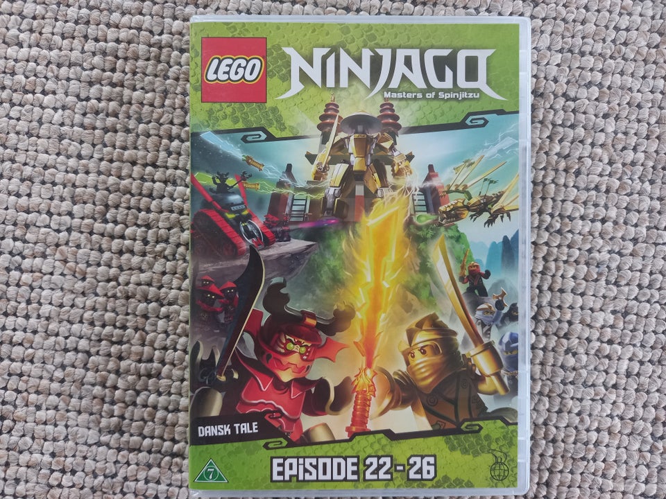 Lego Ninjago 22-26, DVD, tegnefilm