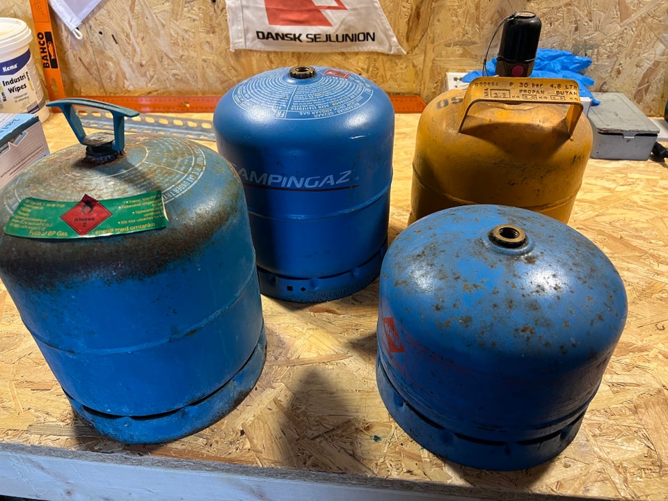 Div gasflasker 100 kr / stk