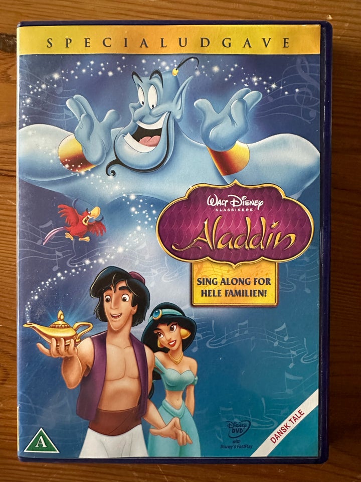 Aladdin, DVD, tegnefilm