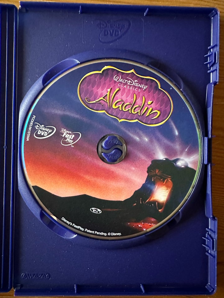 Aladdin, DVD, tegnefilm