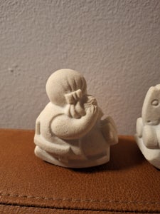 2 små figurer fra Stone art Belgium