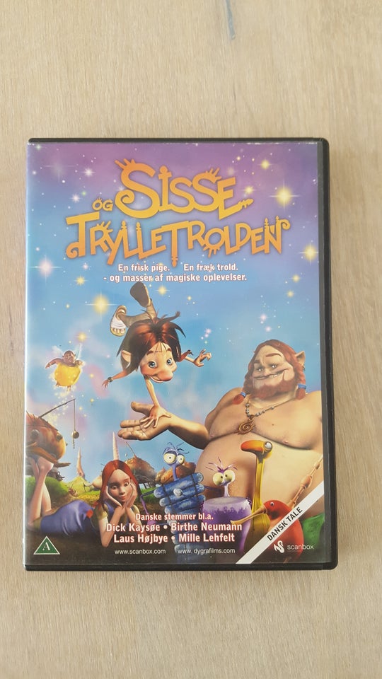 Sisse og trylletrolden, DVD,