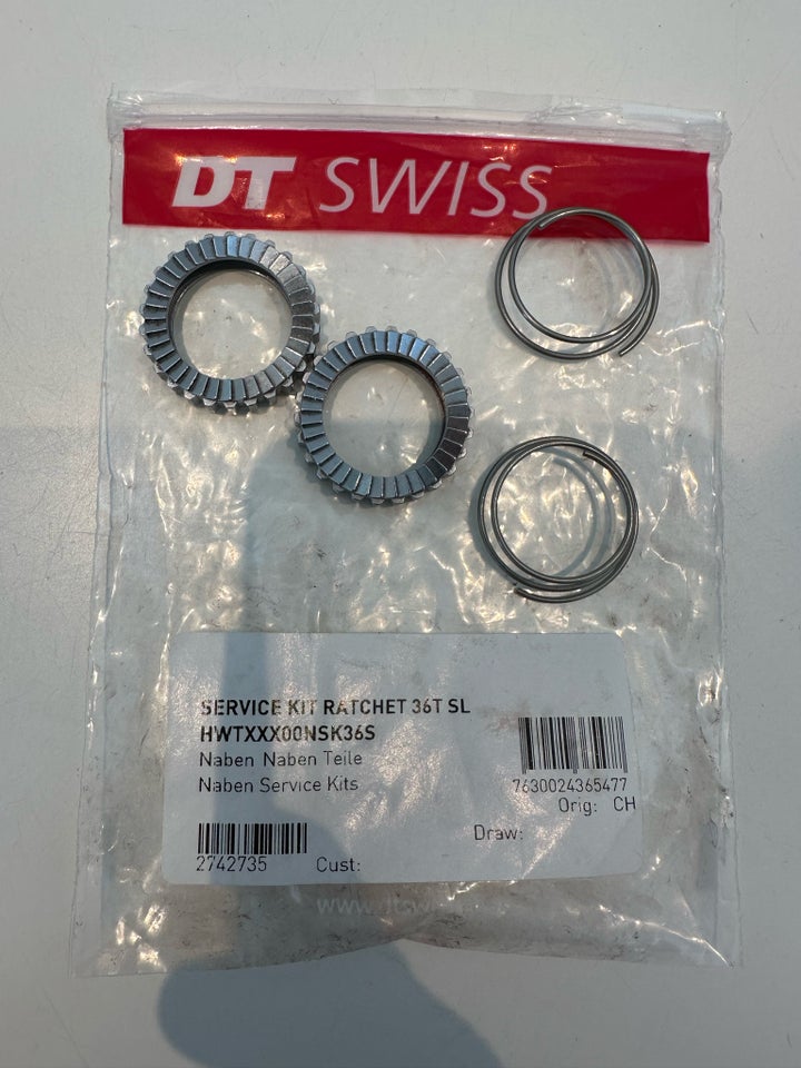 Nav DT Swiss Service kit Ratchet