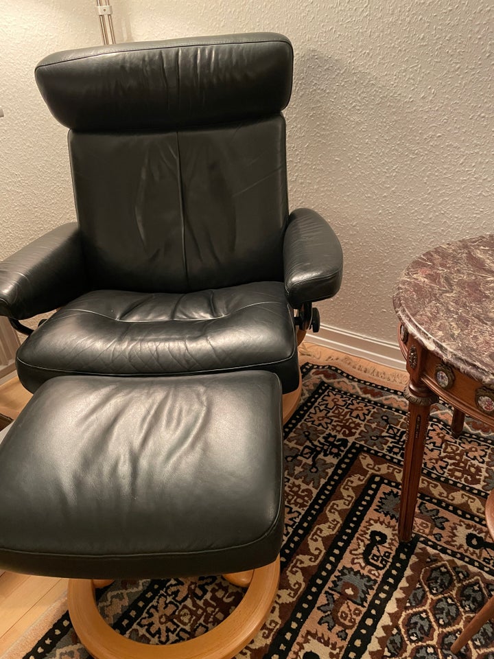 Lænestol, læder, Ekornes