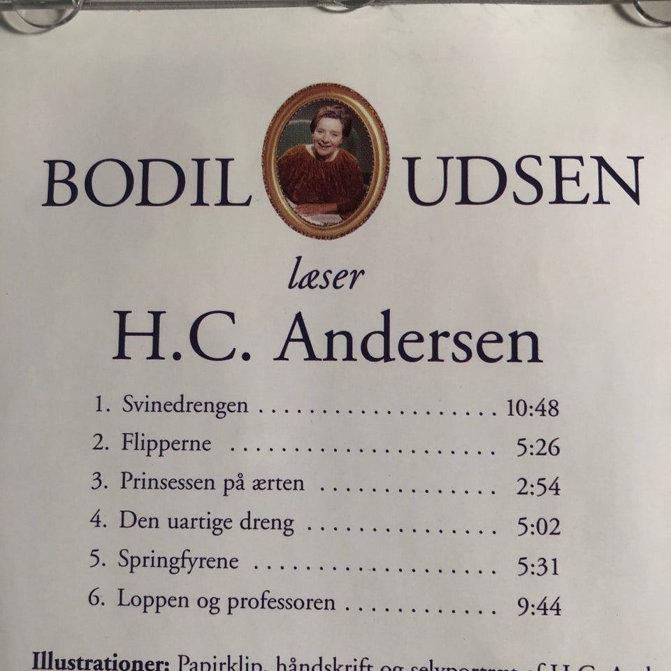 Bodil Udsen: Læser H.C. Andersen,