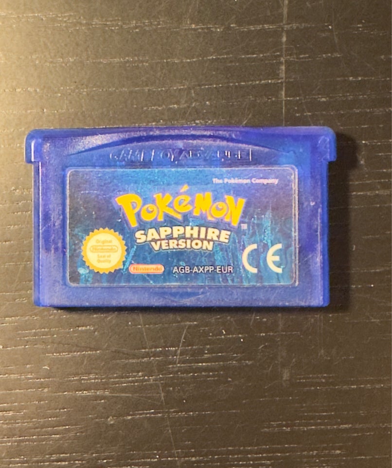 Pokemon Sapphire Blå til Game Boy