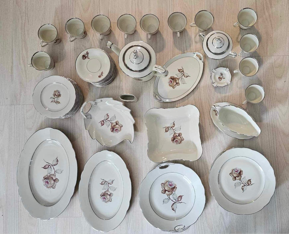 Porcelæn, Kaffe og spisestel,