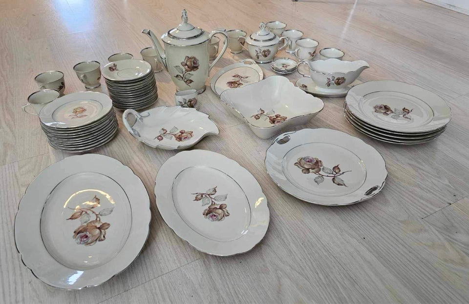 Porcelæn, Kaffe og spisestel,