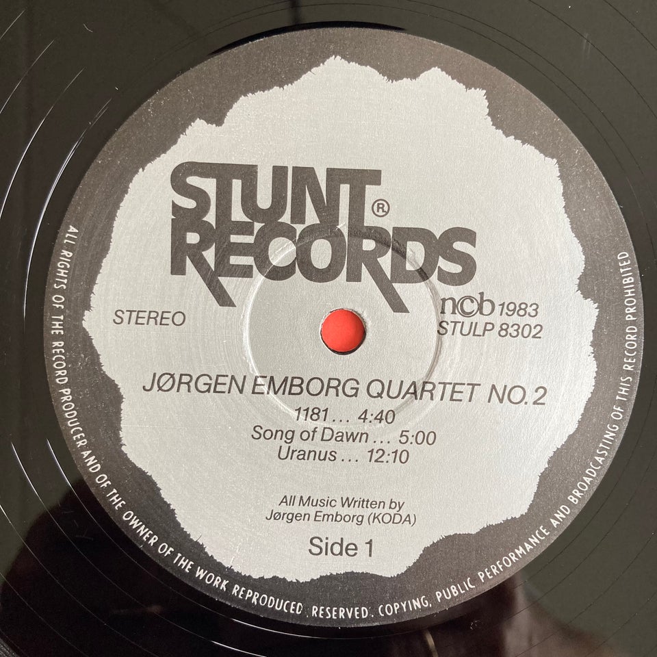 LP, Jørgen Emborg Quartet, No.2