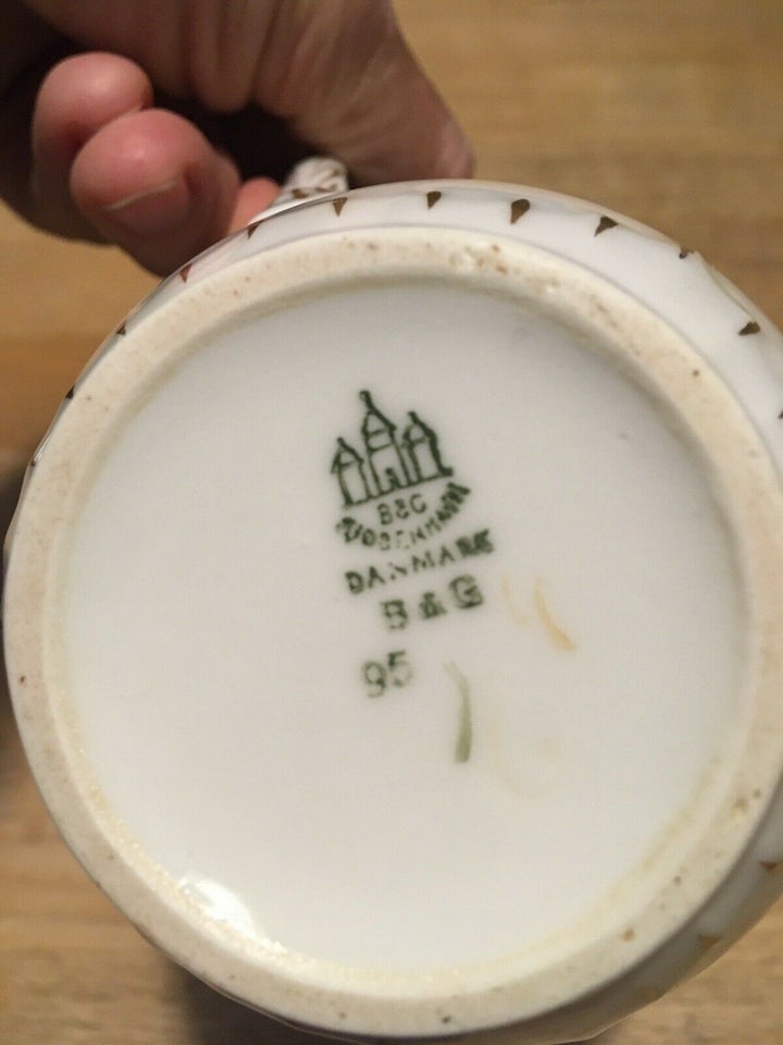 Porcelæn Sukkerskål og