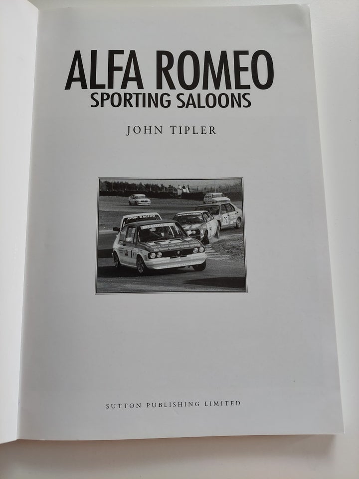 ALFA ROMEO sporting saloons John